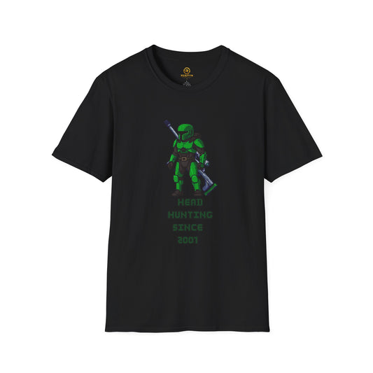 Halo Headhunter Spartan T-Shirt - Head Hunting Since 2001 Master Chief Tee