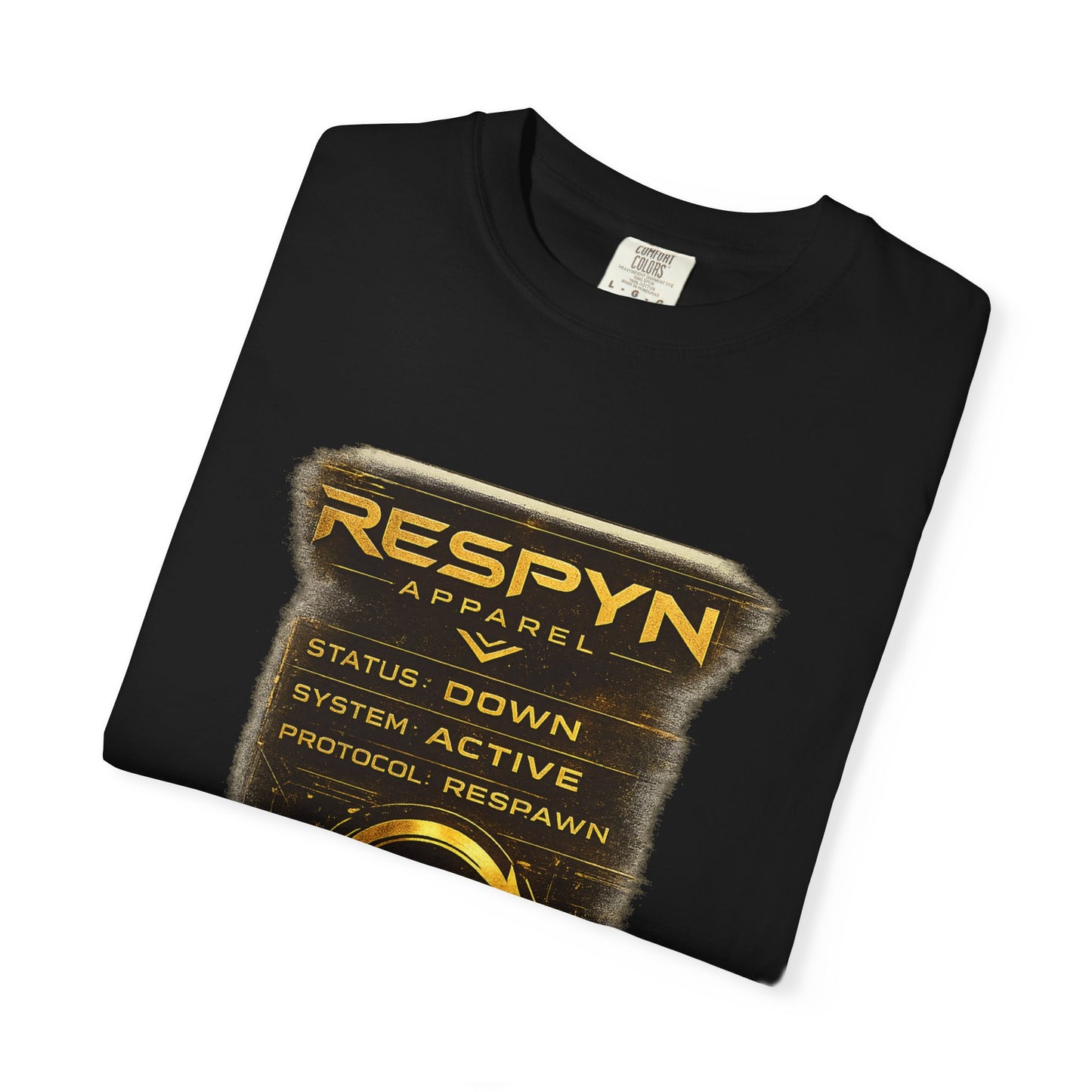 Respyn Apparel 'No Quit Protocol' Graphic T-Shirt – Futuristic Gamer Tech Tee