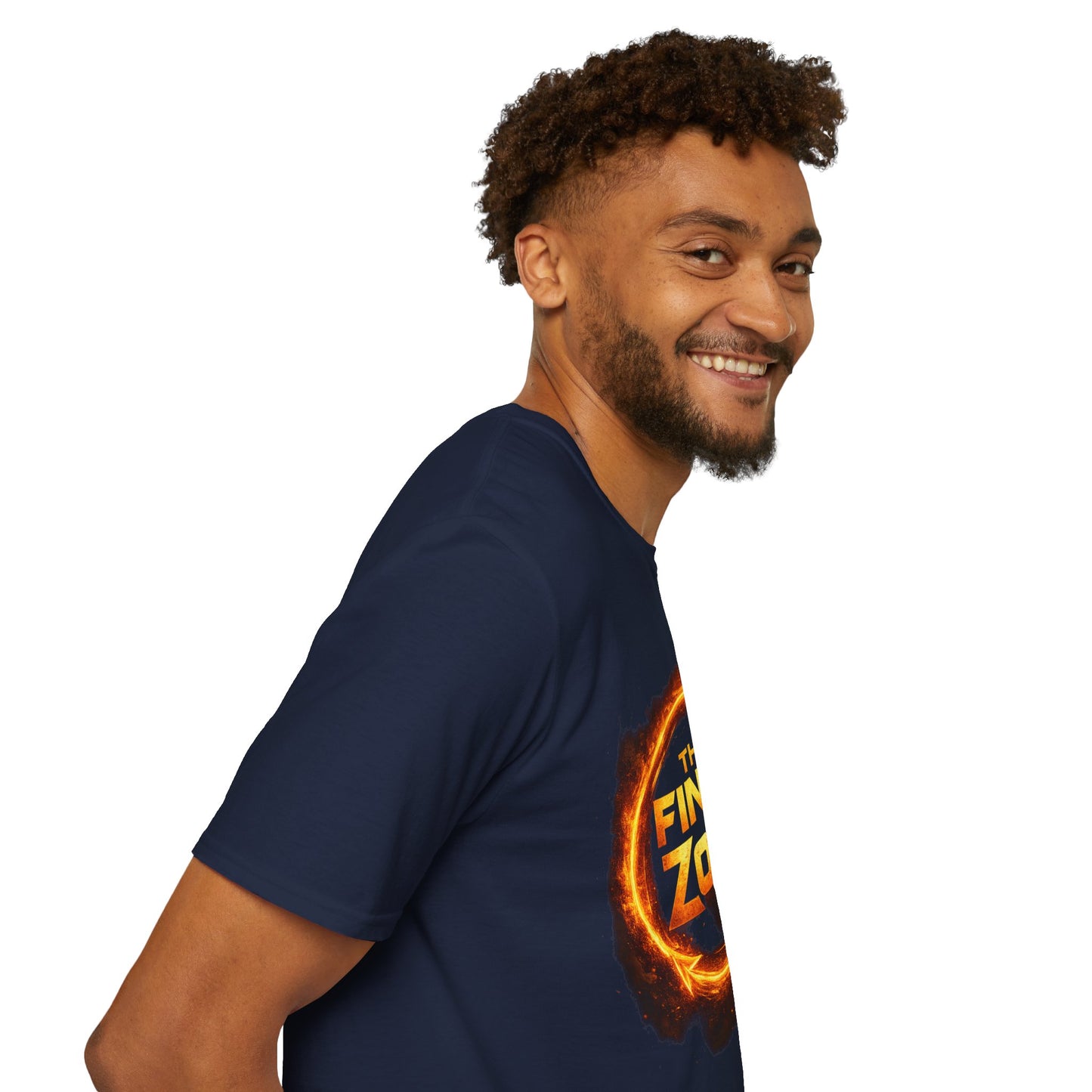 The Final Zone Graphic T-Shirt — Respyn Apparel Fiery Logo Tee