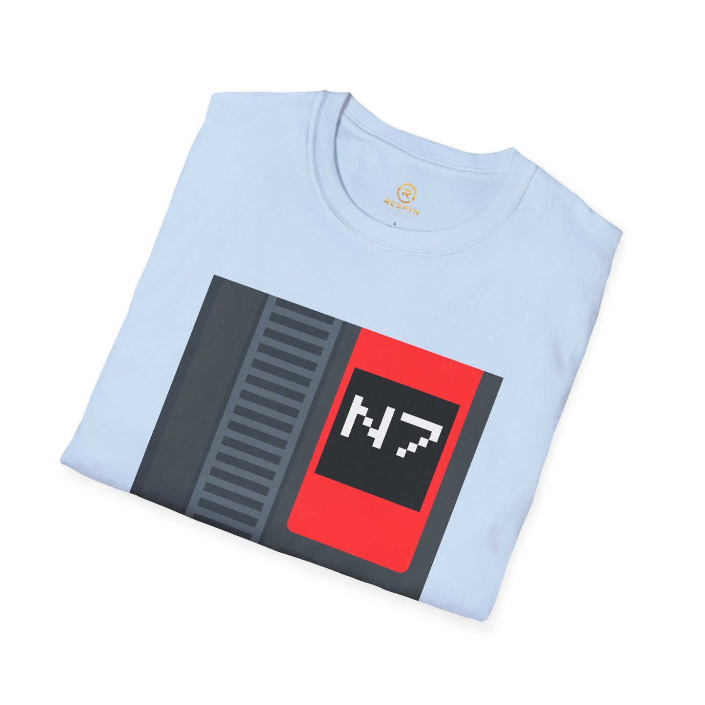 Mass Effect N7 Retro NES Cartridge T-Shirt - Unisex Softstyle Gaming Tee
