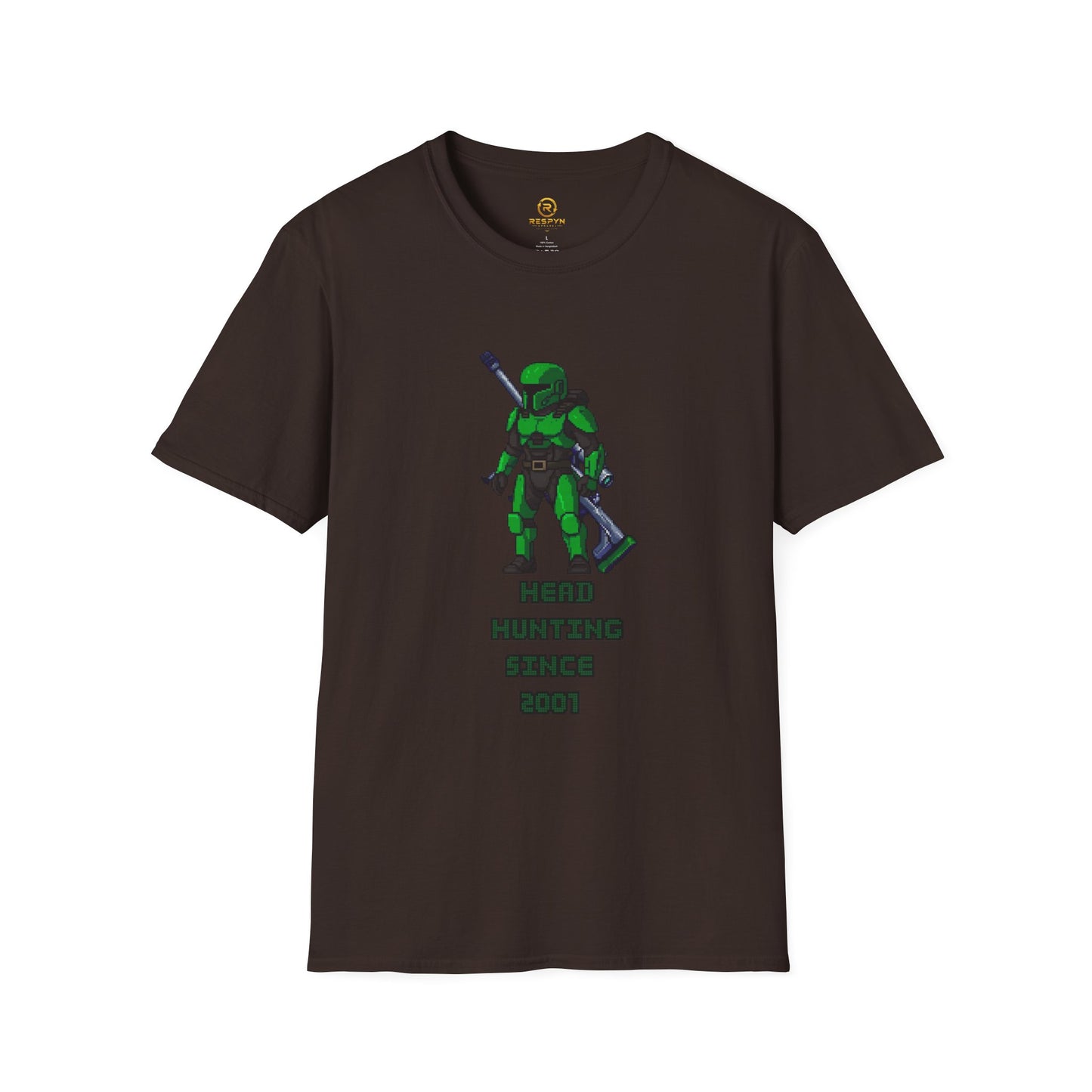 Halo Headhunter Spartan T-Shirt - Head Hunting Since 2001 Master Chief Tee