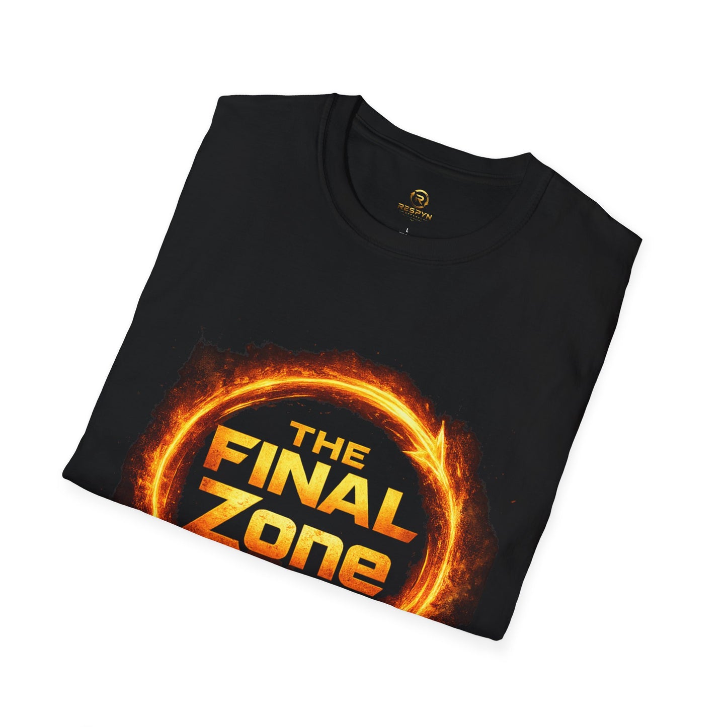 The Final Zone Graphic T-Shirt — Respyn Apparel Fiery Logo Tee