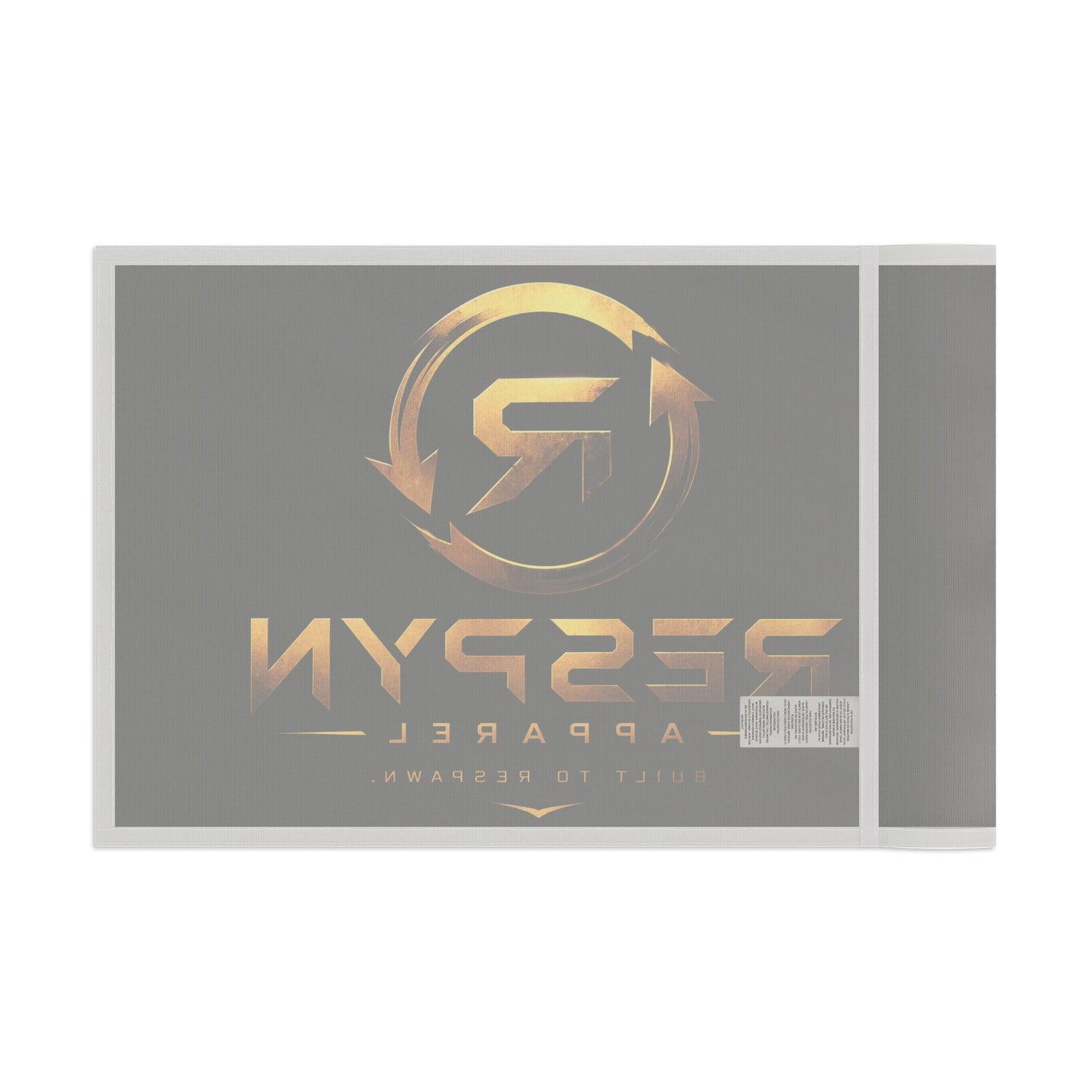 Flag — Respyn Apparel Gold Logo Flag (Gaming/Streamer Decor)