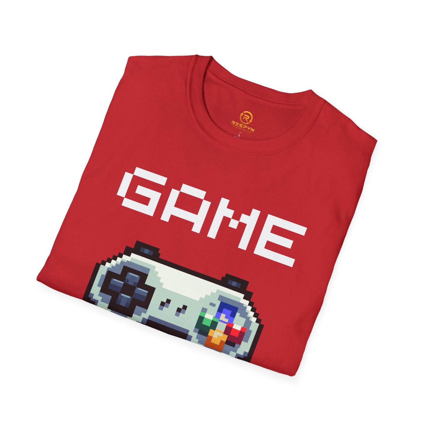 Retro Game Over Pixel Controller Shirt | Funny Gamer T-Shirt | 8-Bit Gaming Tee | Gift for Gamers