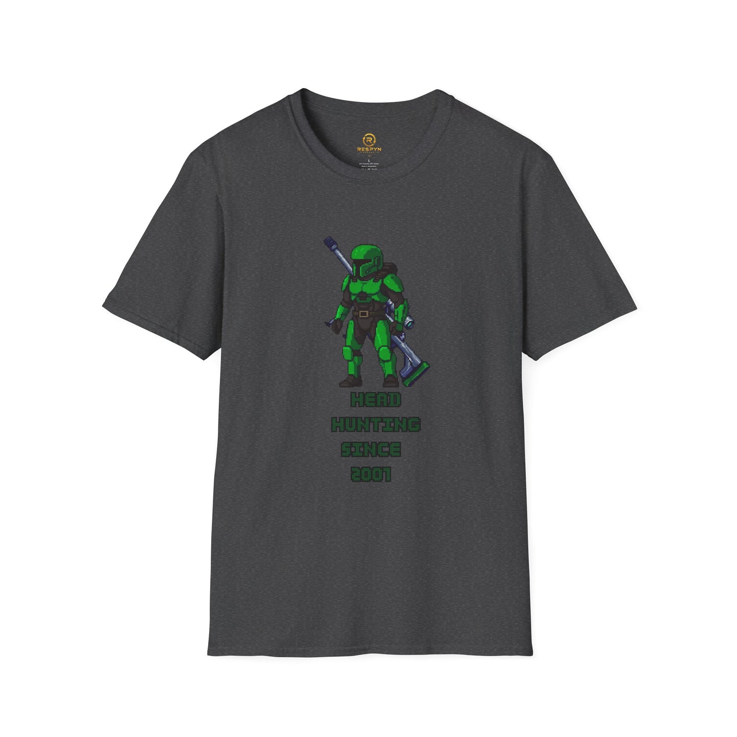 Halo Headhunter Spartan T-Shirt - Head Hunting Since 2001 Master Chief Tee
