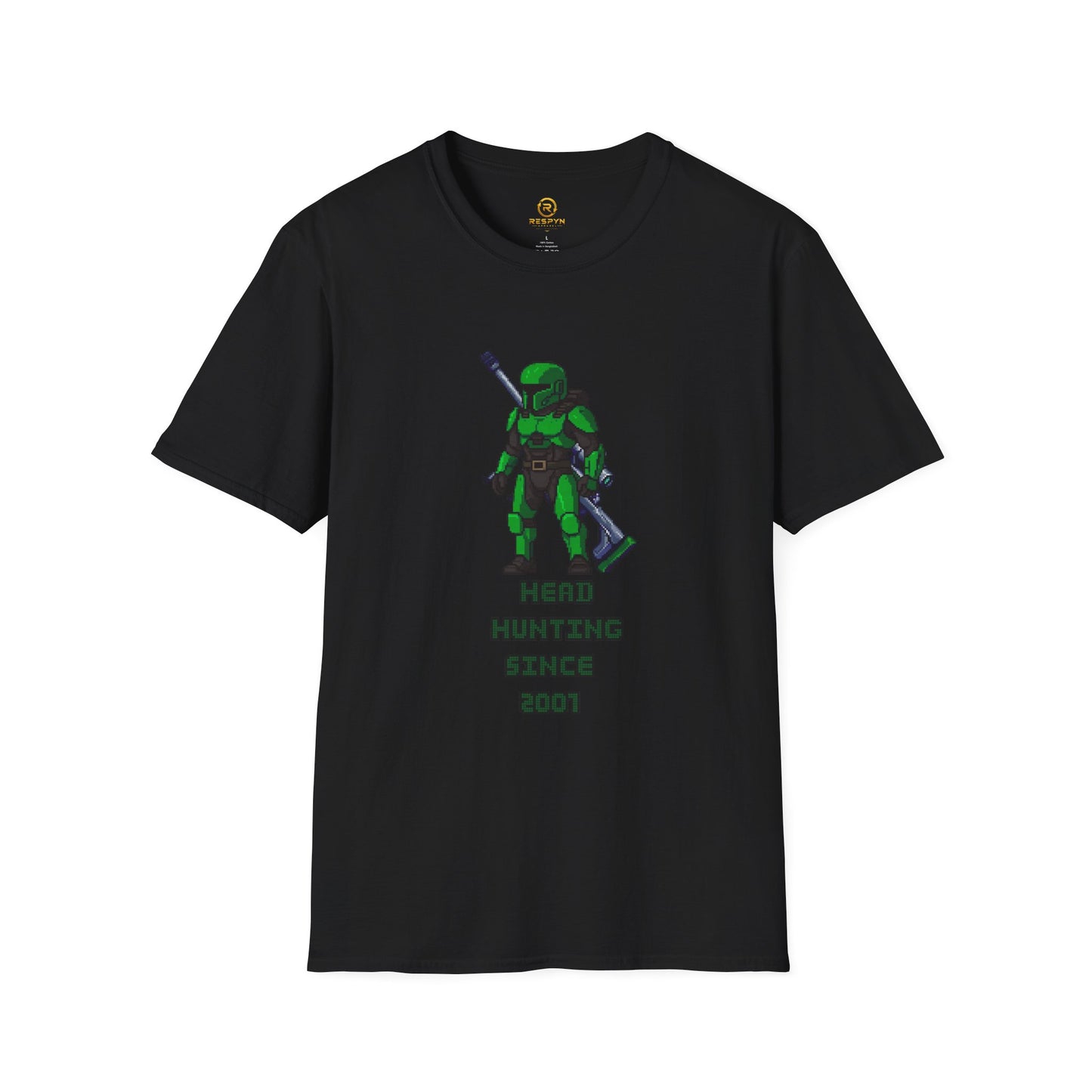 Halo Headhunter Spartan T-Shirt - Head Hunting Since 2001 Master Chief Tee
