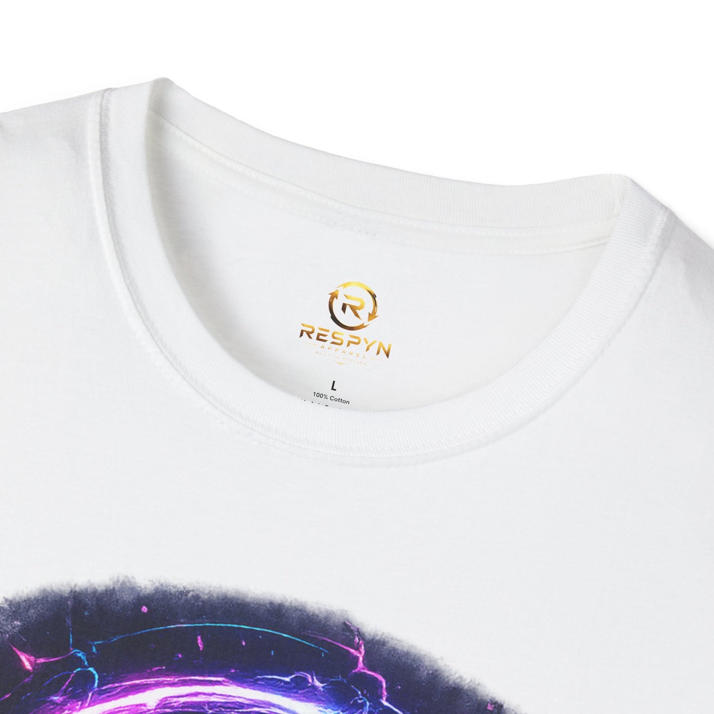 Final Circle Graphic T-Shirt — 'Final Zone' Neon Gamer Tee