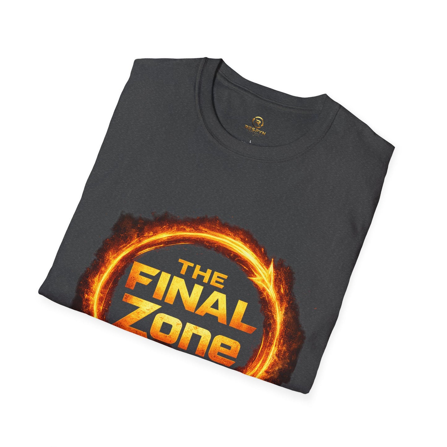 The Final Zone Graphic T-Shirt — Respyn Apparel Fiery Logo Tee