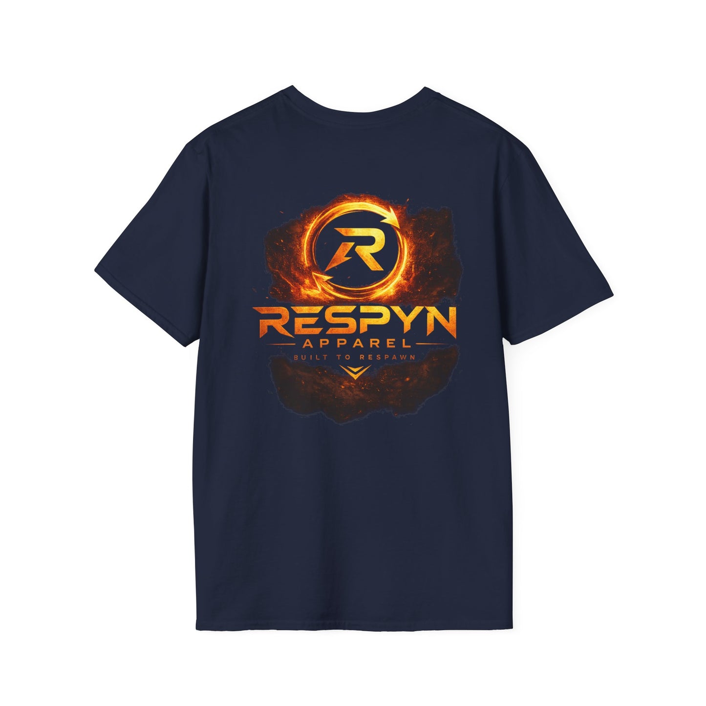 The Final Zone Graphic T-Shirt — Respyn Apparel Fiery Logo Tee