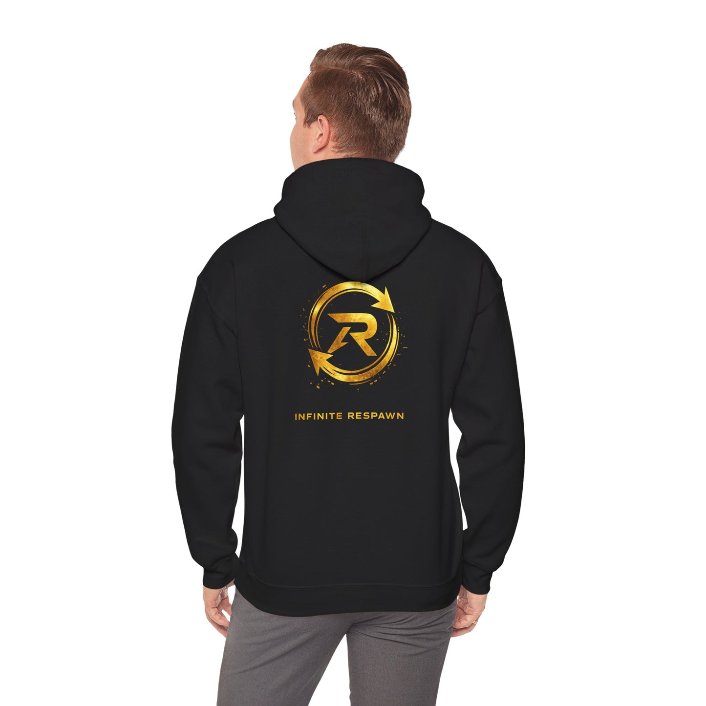 Respawn Gaming Hoodie — "Respyn" Gold Logo Pullover