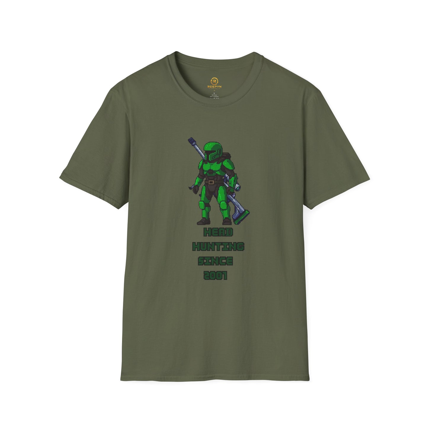 Halo Headhunter Spartan T-Shirt - Head Hunting Since 2001 Master Chief Tee