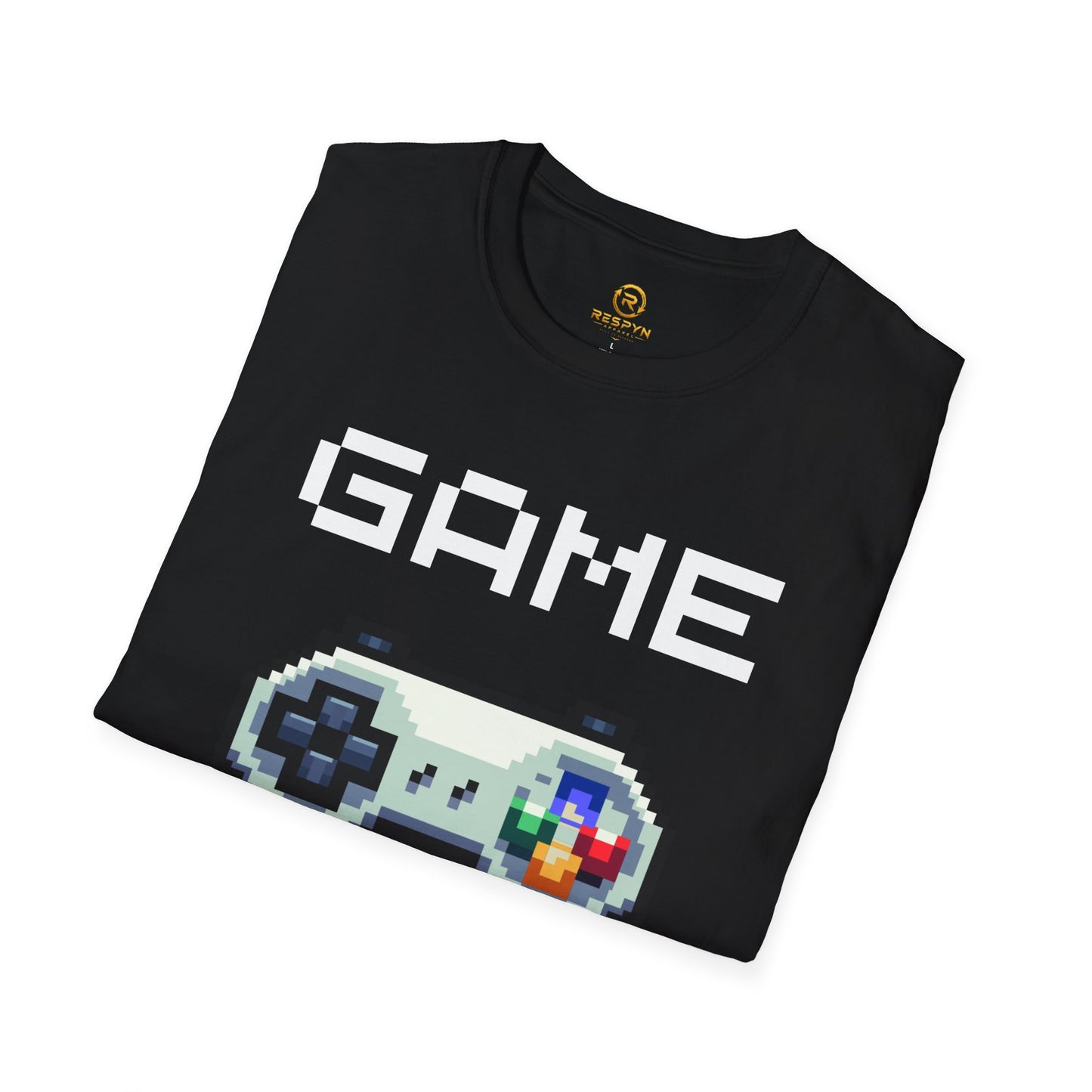 Retro Game Over Pixel Controller Shirt | Funny Gamer T-Shirt | 8-Bit Gaming Tee | Gift for Gamers