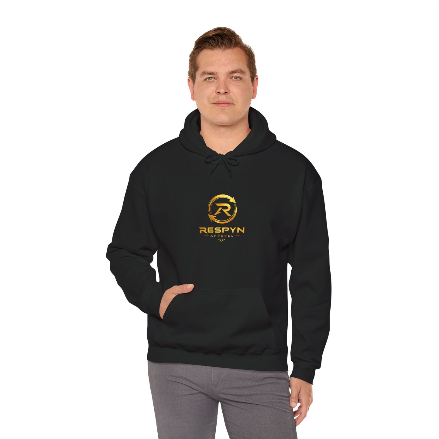Respawn Gaming Hoodie — "Respyn" Gold Logo Pullover