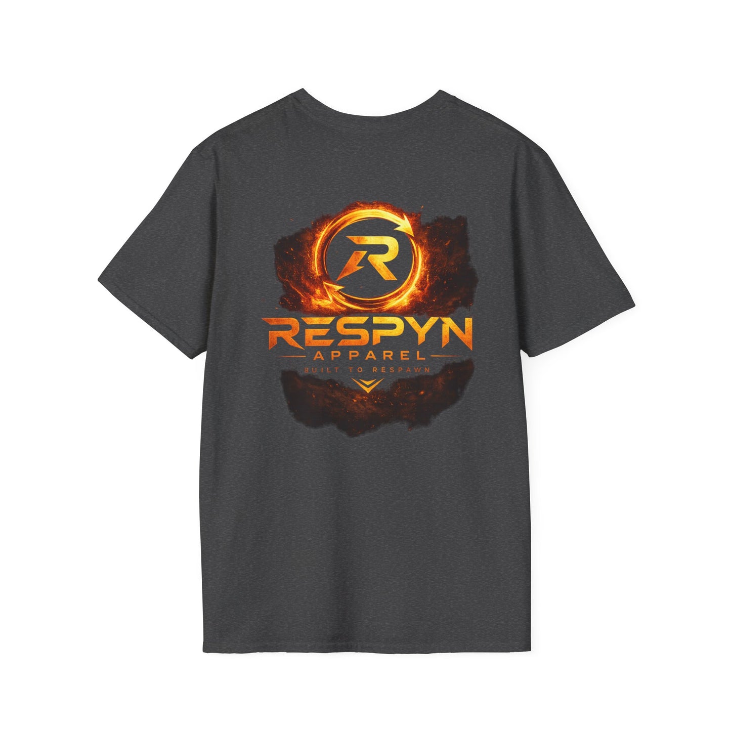 The Final Zone Graphic T-Shirt — Respyn Apparel Fiery Logo Tee