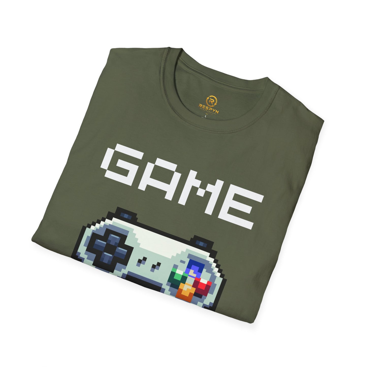 Retro Game Over Pixel Controller Shirt | Funny Gamer T-Shirt | 8-Bit Gaming Tee | Gift for Gamers