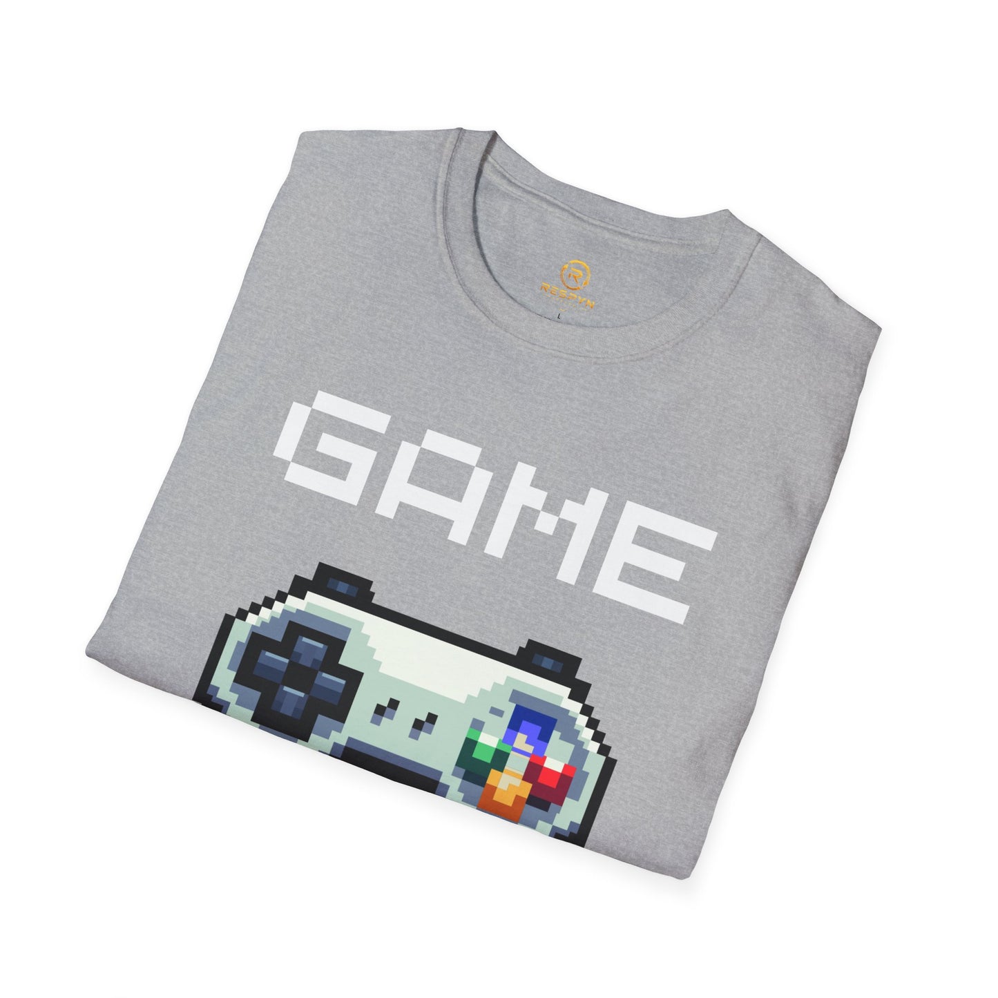 Retro Game Over Pixel Controller Shirt | Funny Gamer T-Shirt | 8-Bit Gaming Tee | Gift for Gamers