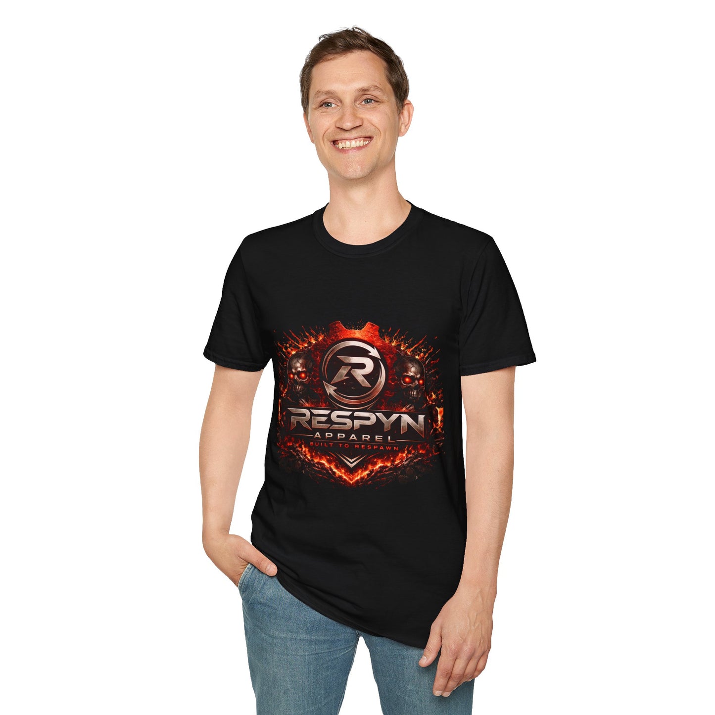 Respyn Apparel Logo T-Shirt — Industrial Gear Gaming Tee