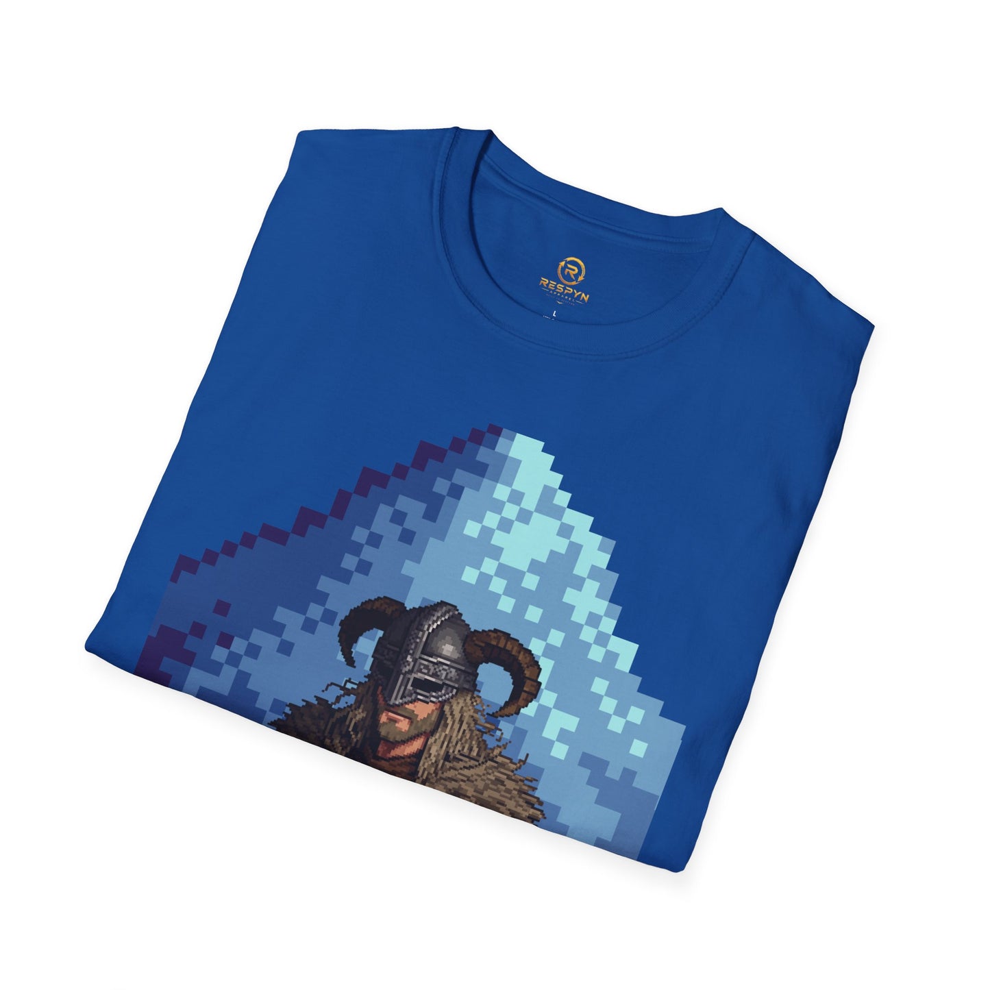 Dragonborn Pixel Shirt – Skyrim Inspired Tee | Retro RPG Gaming T-Shirt | Nordic Warrior Graphic Tee | Gift for Gamers