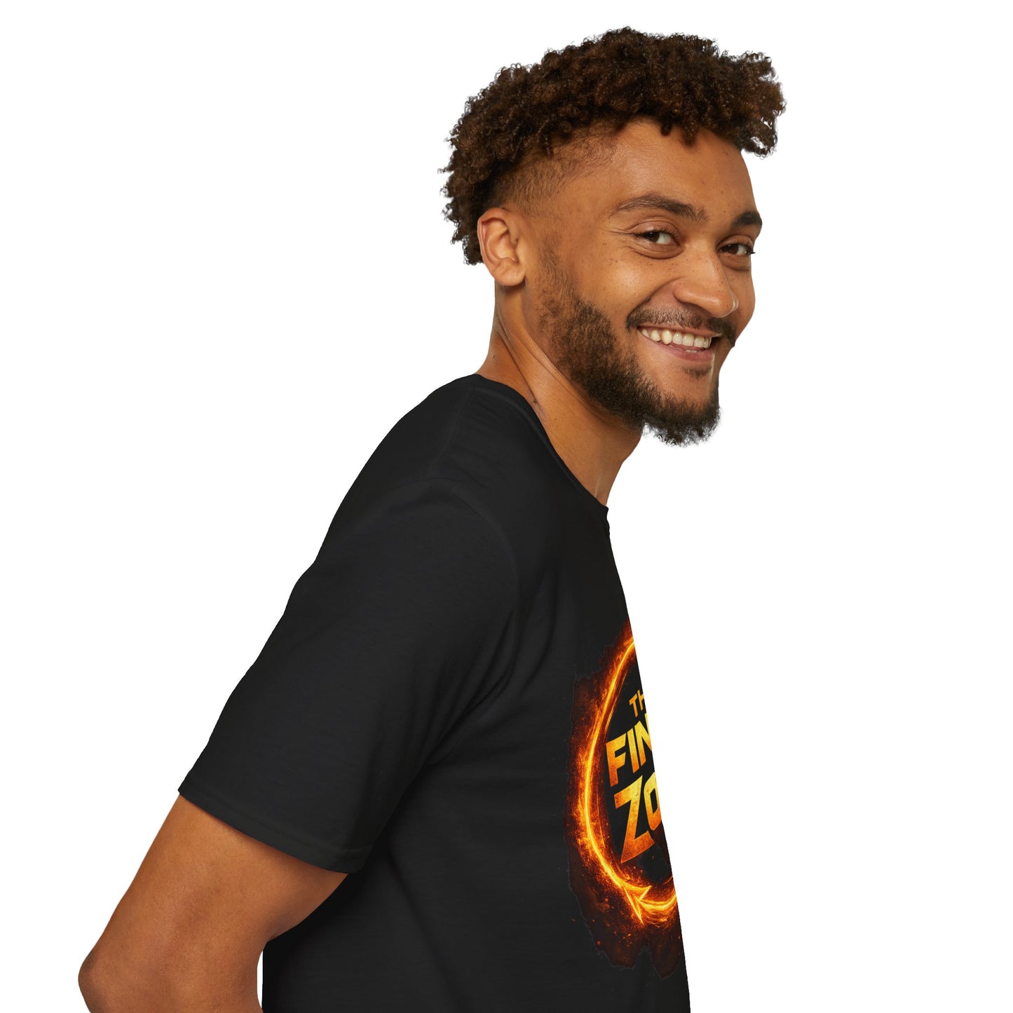 The Final Zone Graphic T-Shirt — Respyn Apparel Fiery Logo Tee