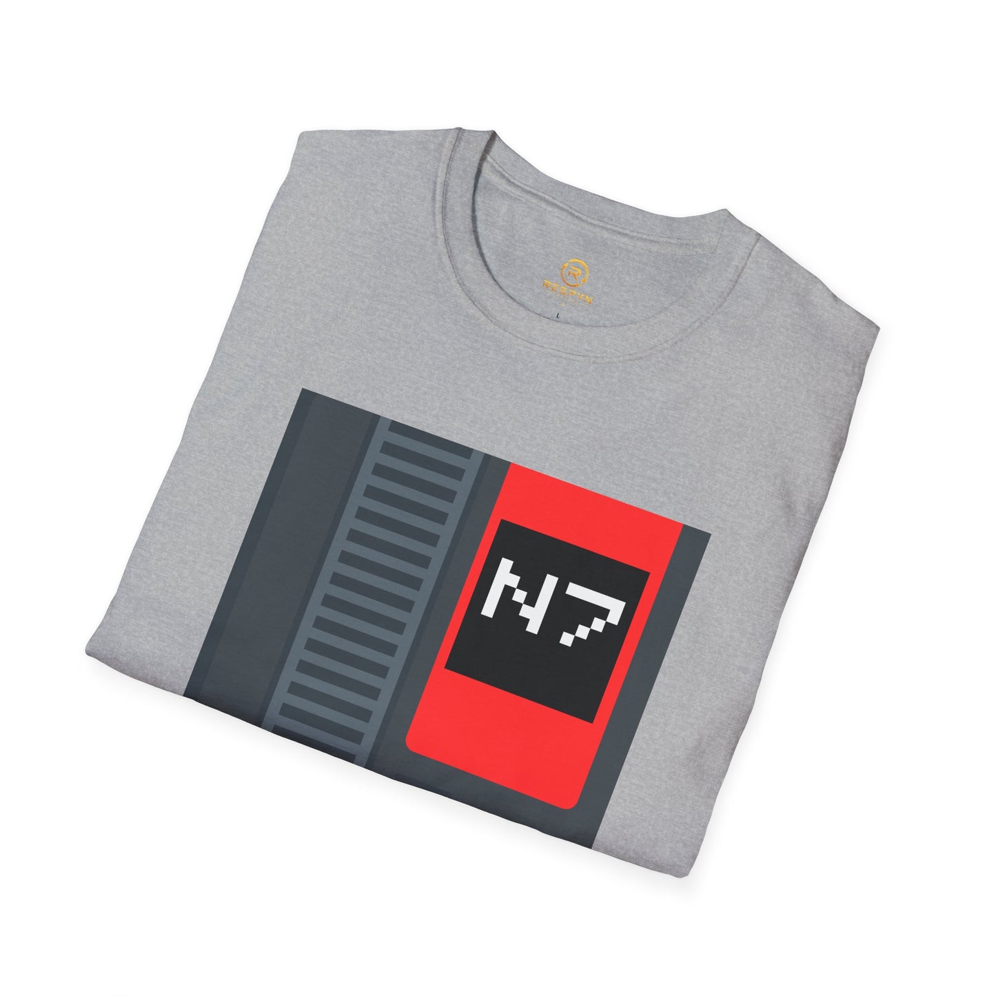 Mass Effect N7 Retro NES Cartridge T-Shirt - Unisex Softstyle Gaming Tee