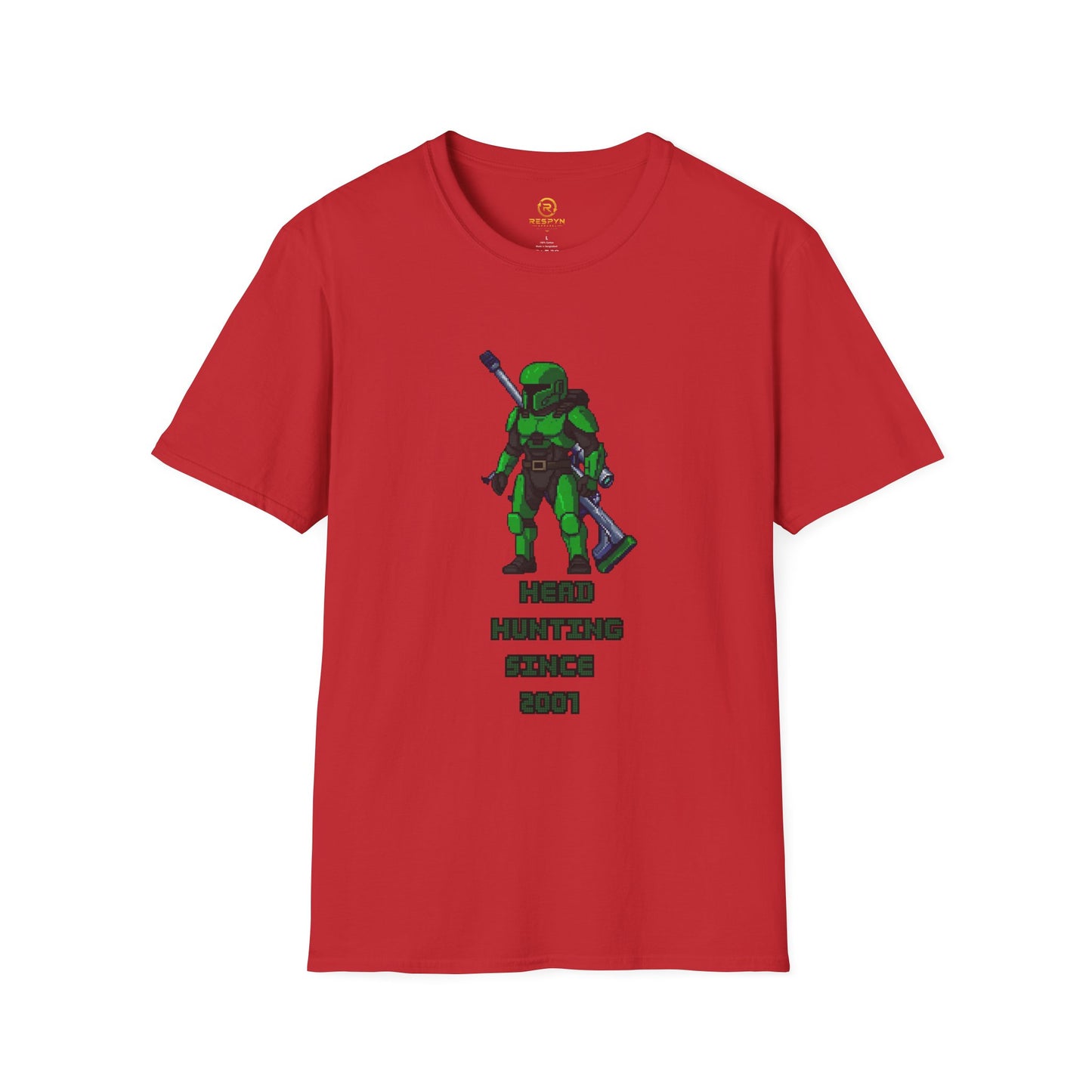 Halo Headhunter Spartan T-Shirt - Head Hunting Since 2001 Master Chief Tee