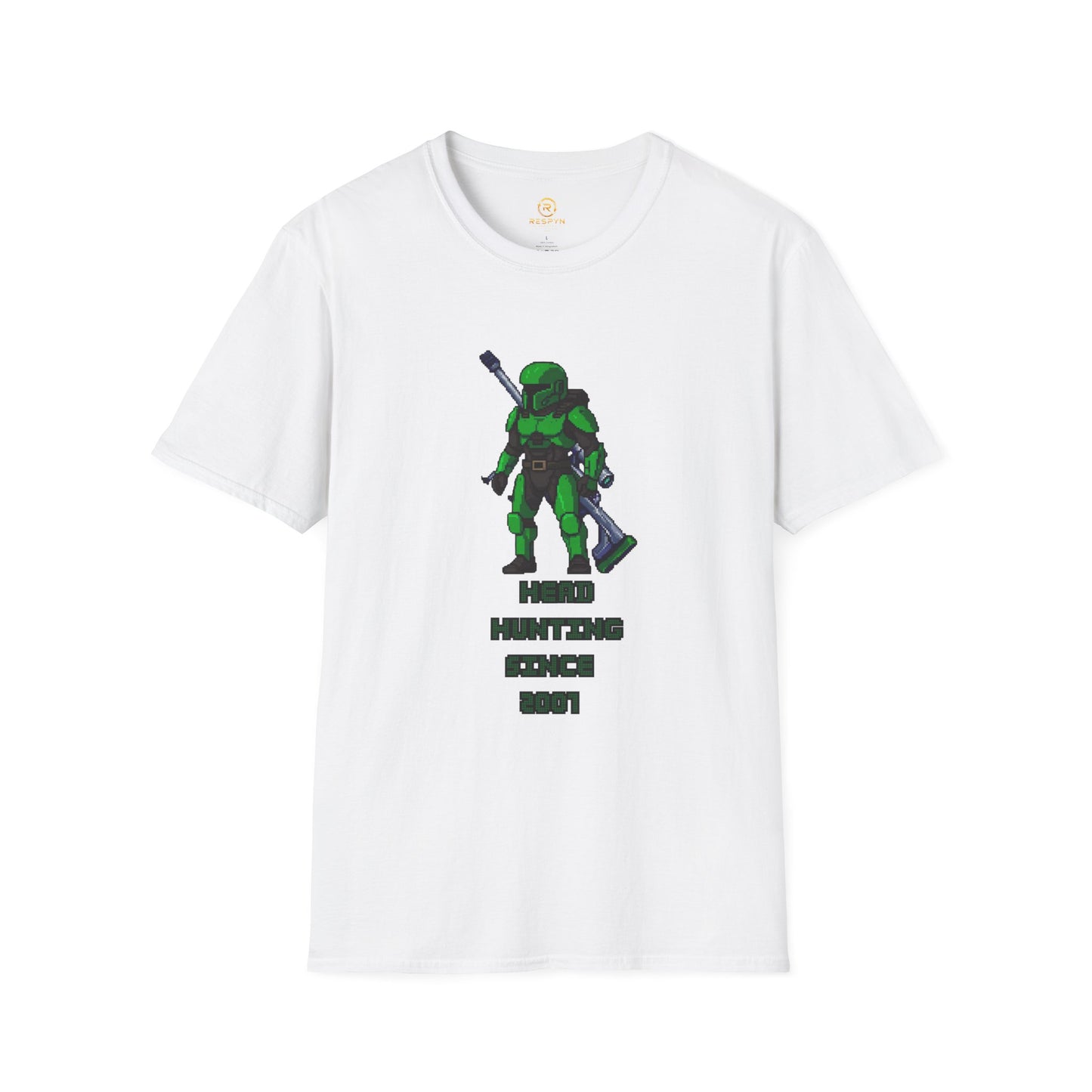 Halo Headhunter Spartan T-Shirt - Head Hunting Since 2001 Master Chief Tee