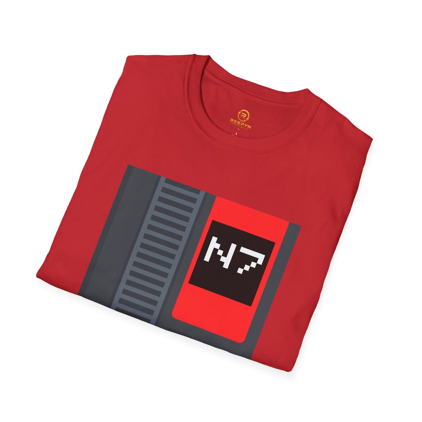 Mass Effect N7 Retro NES Cartridge T-Shirt - Unisex Softstyle Gaming Tee