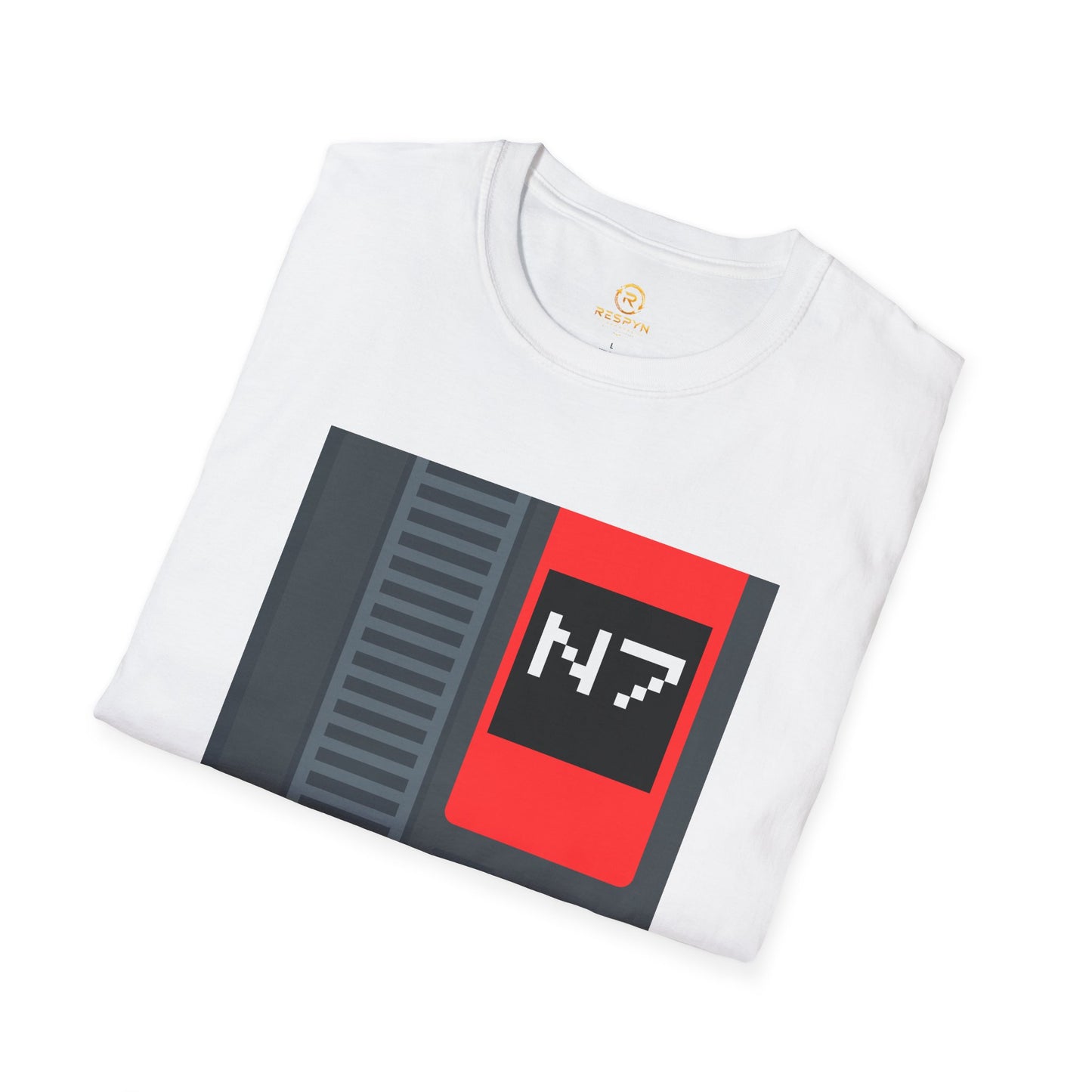 Mass Effect N7 Retro NES Cartridge T-Shirt - Unisex Softstyle Gaming Tee