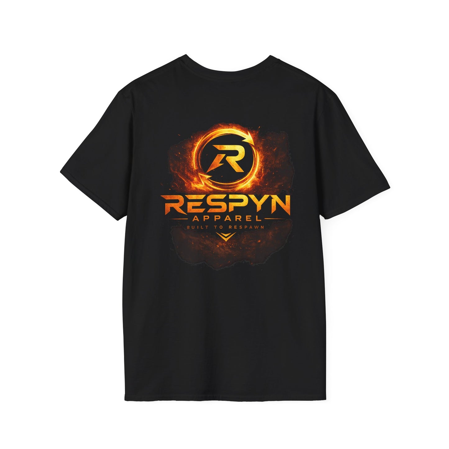 The Final Zone Graphic T-Shirt — Respyn Apparel Fiery Logo Tee