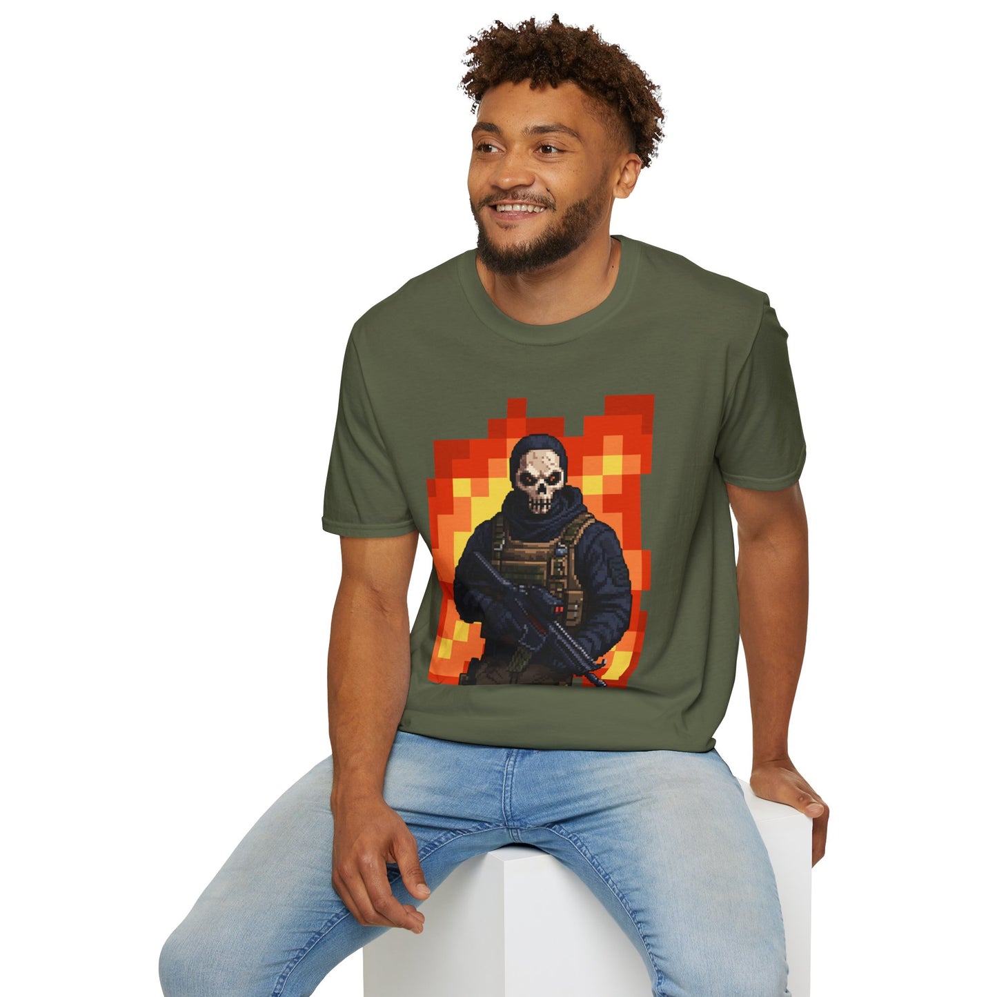 Built for the Shadows 👻 Tactical Gamer Shirt