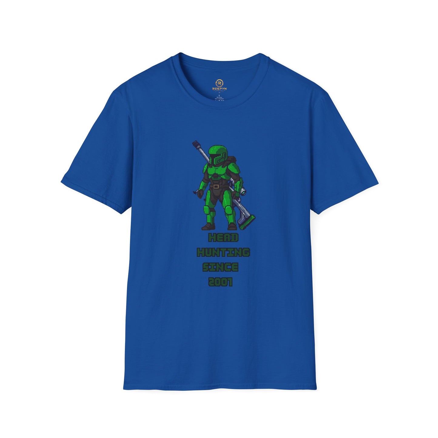 Halo Headhunter Spartan T-Shirt - Head Hunting Since 2001 Master Chief Tee