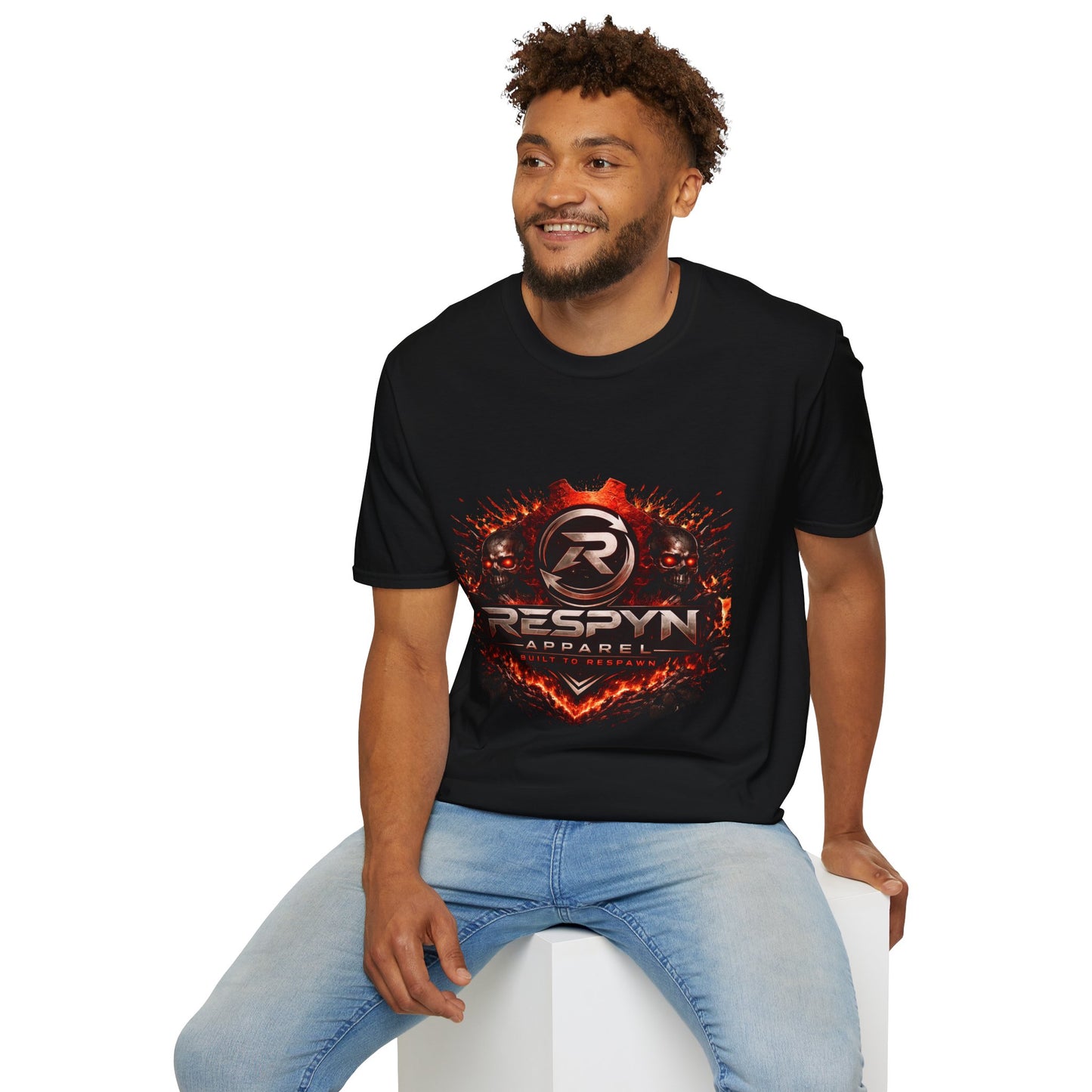 Respyn Apparel Logo T-Shirt — Industrial Gear Gaming Tee