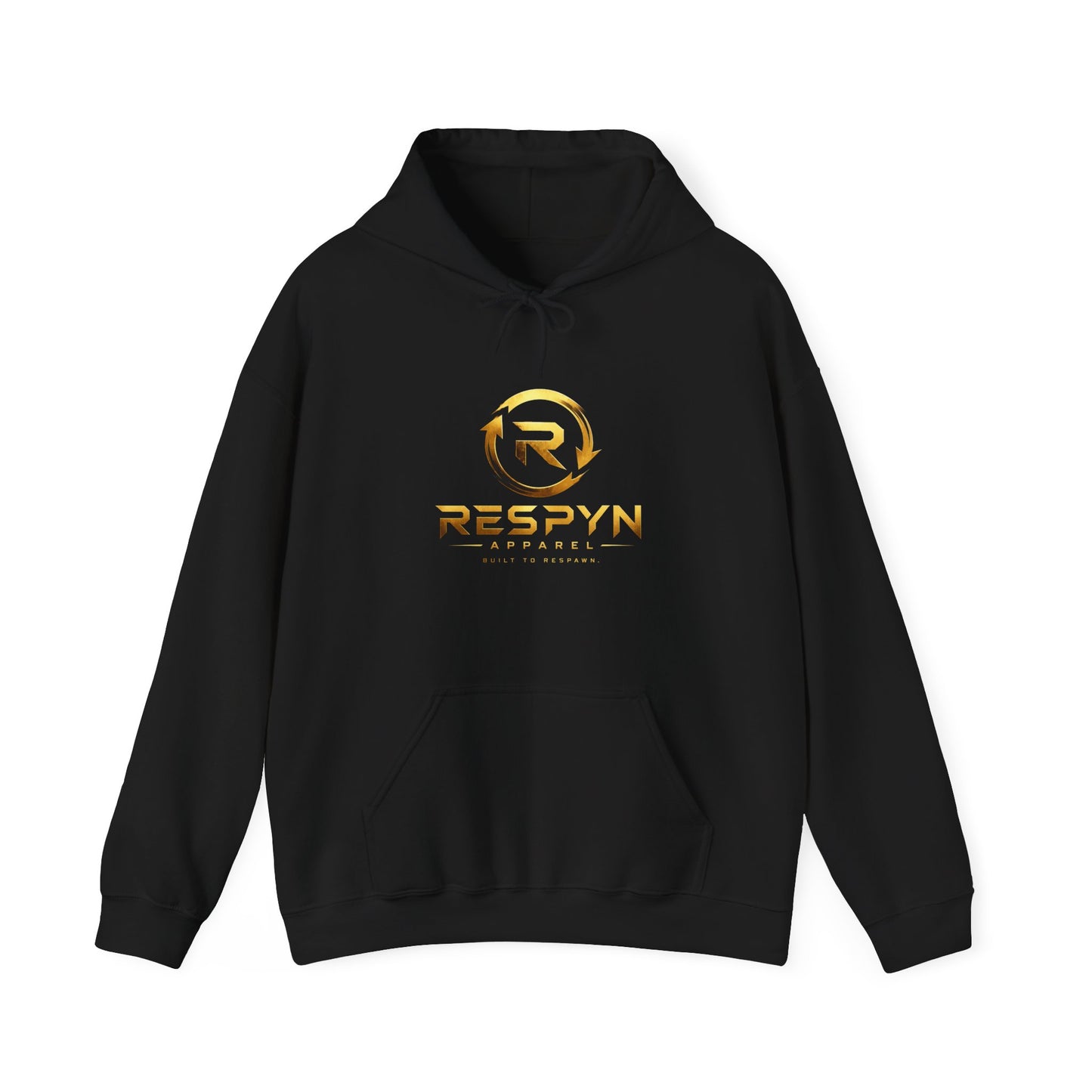 Respyn Gaming Hoodie — "Connection Lost" Retro Futuristic Logo Sweatshirt