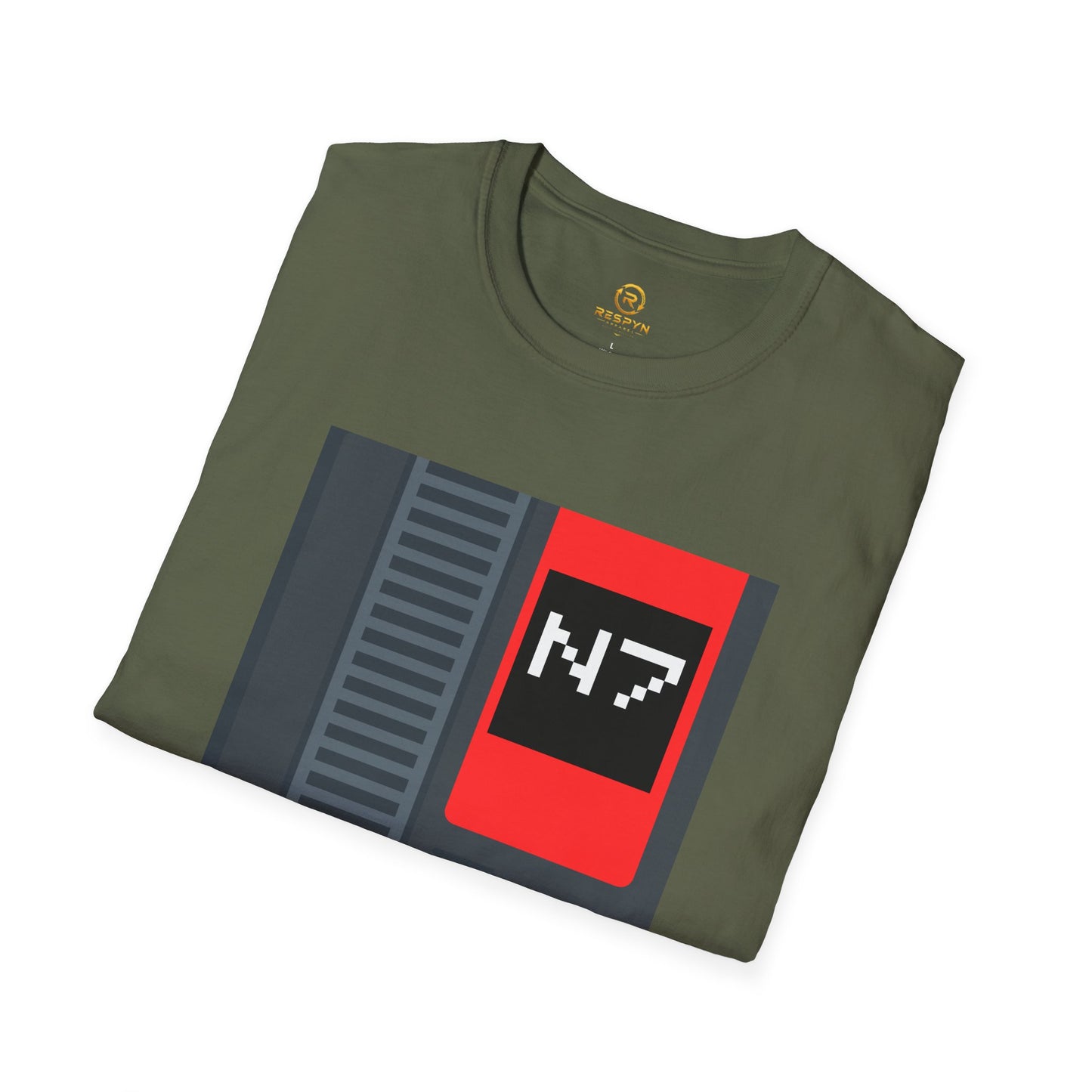 Mass Effect N7 Retro NES Cartridge T-Shirt - Unisex Softstyle Gaming Tee
