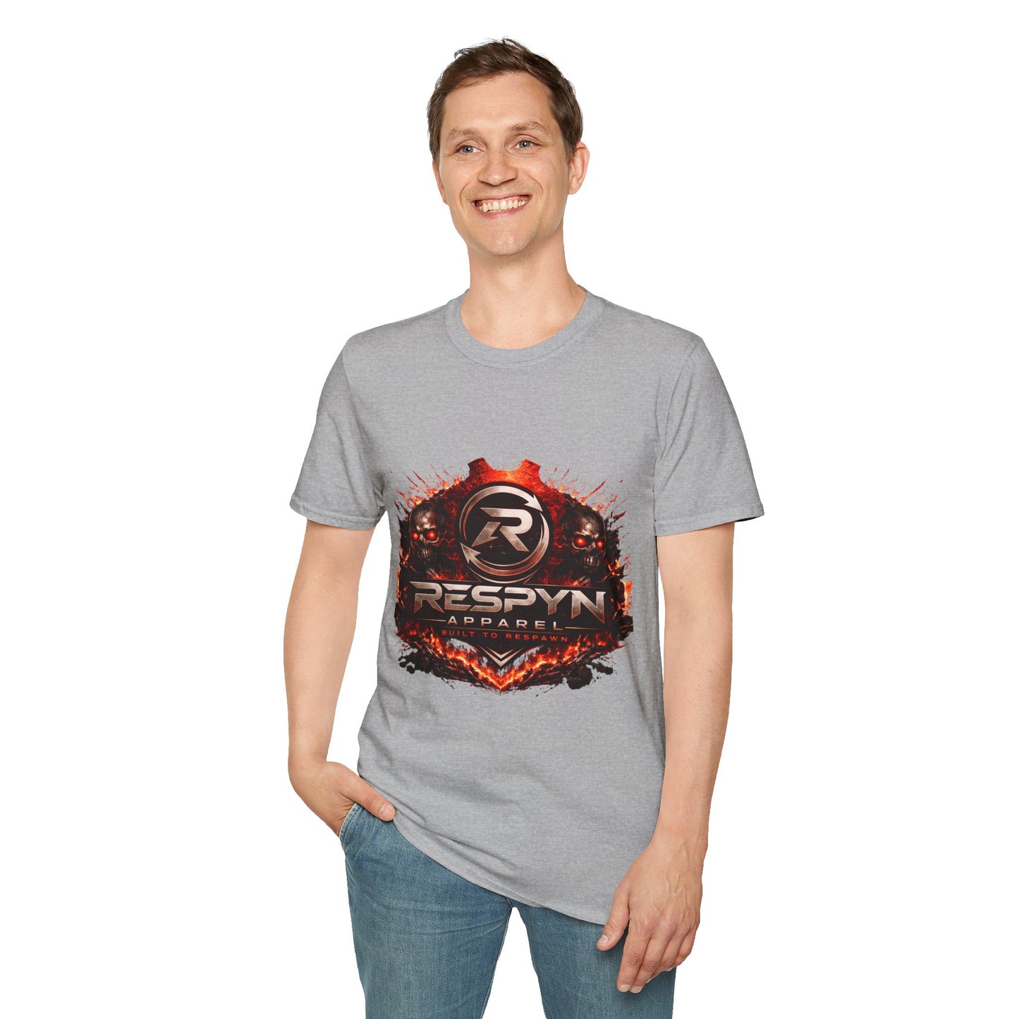 Respyn Apparel Logo T-Shirt — Industrial Gear Gaming Tee