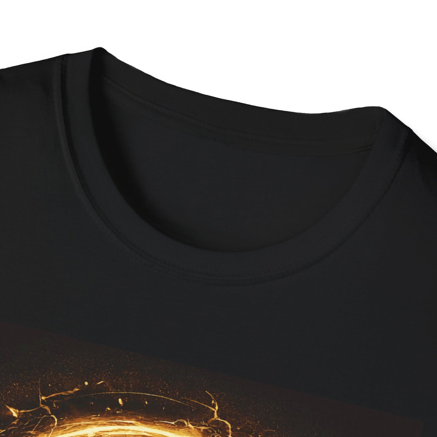 Final Circle Graphic T‑Shirt — Fiery Gamer / Sci‑Fi Adventure Tee